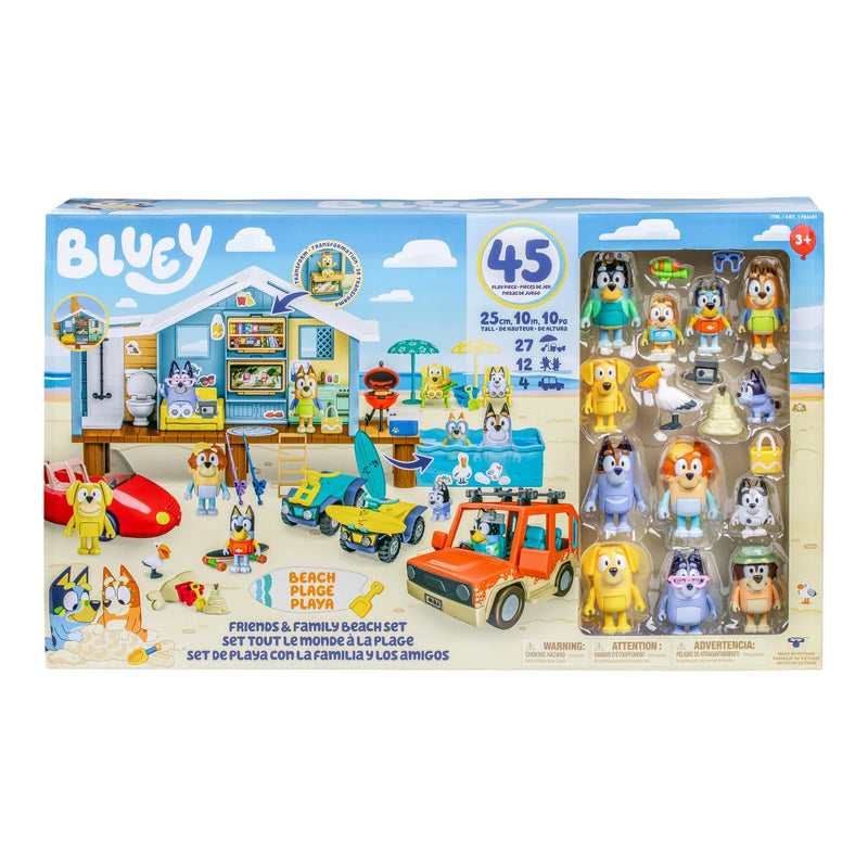 Coffret plage Bluey S11 Amis et famille