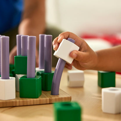 IKEA GREJSIMOJS Board game, tic-tac-toe/multicolor