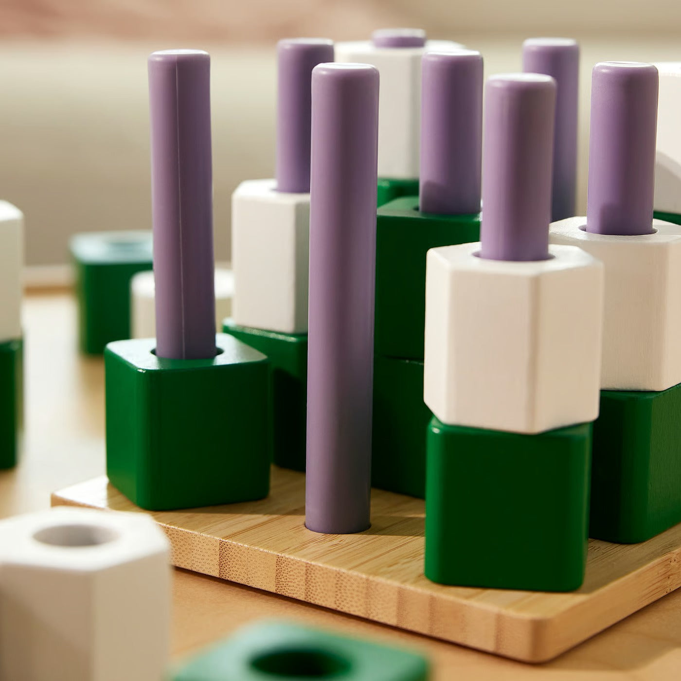 IKEA GREJSIMOJS Board game, tic-tac-toe/multicolor