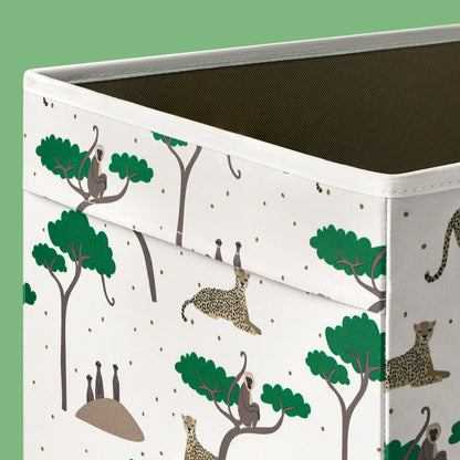 IKEA SANDLÖPARE Box, cheetah, 33x38x33 cm (13x15x13 ")