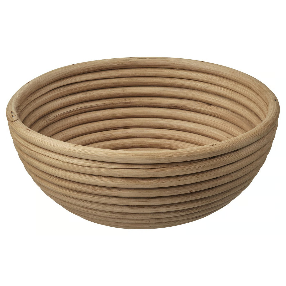 IKEA BANDSLÄTTING Bread basket, rattan, 22 cm (9 ")