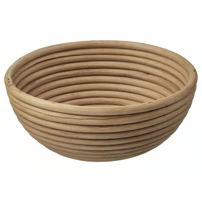 IKEA BANDSLÄTTING Bread basket, rattan, 22 cm (9 ")