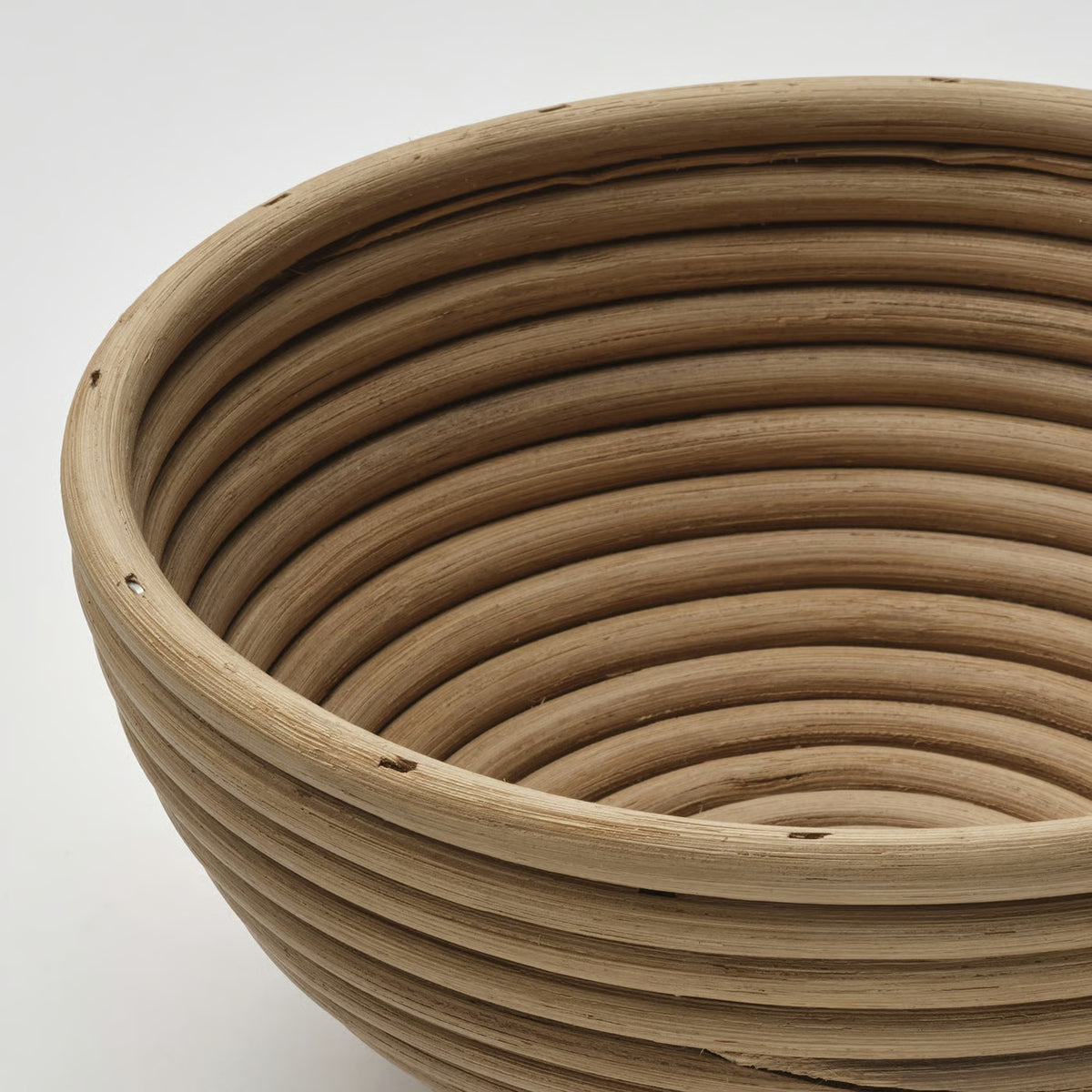 IKEA BANDSLÄTTING Bread basket, rattan, 22 cm (9 ")