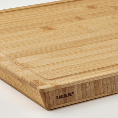 IKEA APTITLIG Butcher block, bamboo, 45x36 cm (17 ¾x14 ¼ ")