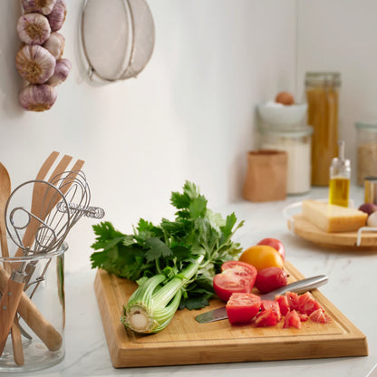 IKEA APTITLIG Butcher block, bamboo, 45x36 cm (17 ¾x14 ¼ ")