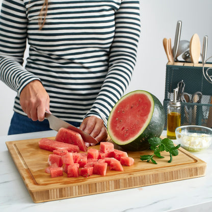 IKEA APTITLIG Butcher block, bamboo, 45x36 cm (17 ¾x14 ¼ ")