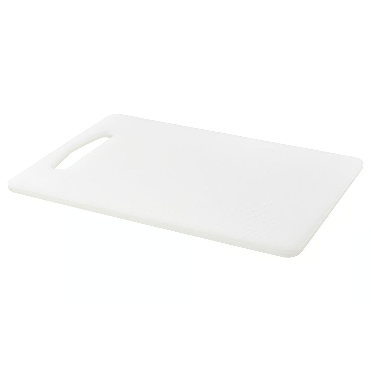 (2 Pack) IKEA LEGITIM White Plastic Chopping Boards,Lightweight Kitchen Cutting Boards with Easy-Grip Handle, Food Preparation Boards for Vegetables, Fruits, Meat & Everyday Cooking