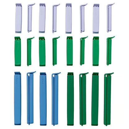 (48 PACK) IKEA BEVARA Reusable Bag Sealing Clips – Assorted Colors