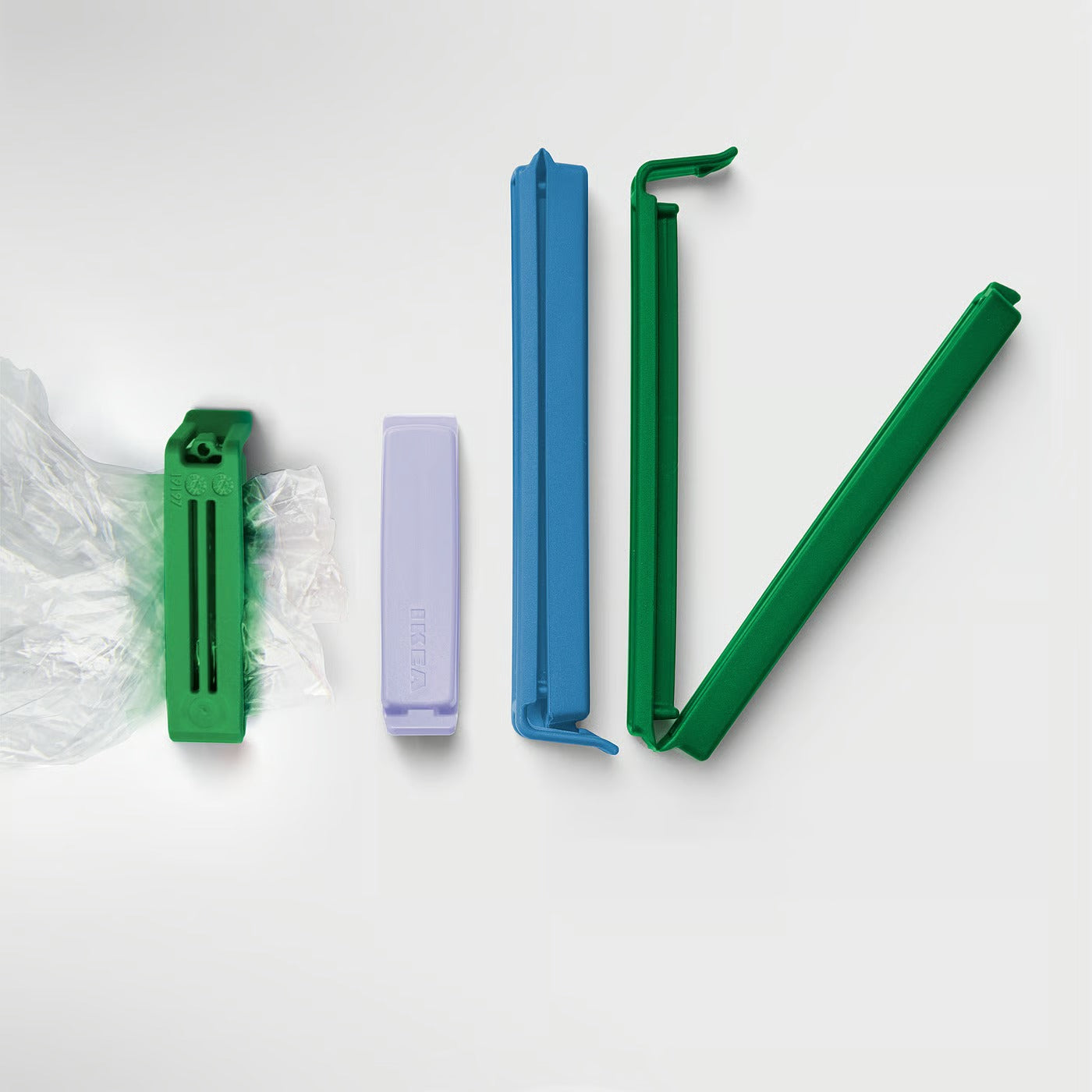 (48 PACK) IKEA BEVARA Reusable Bag Sealing Clips – Assorted Colors