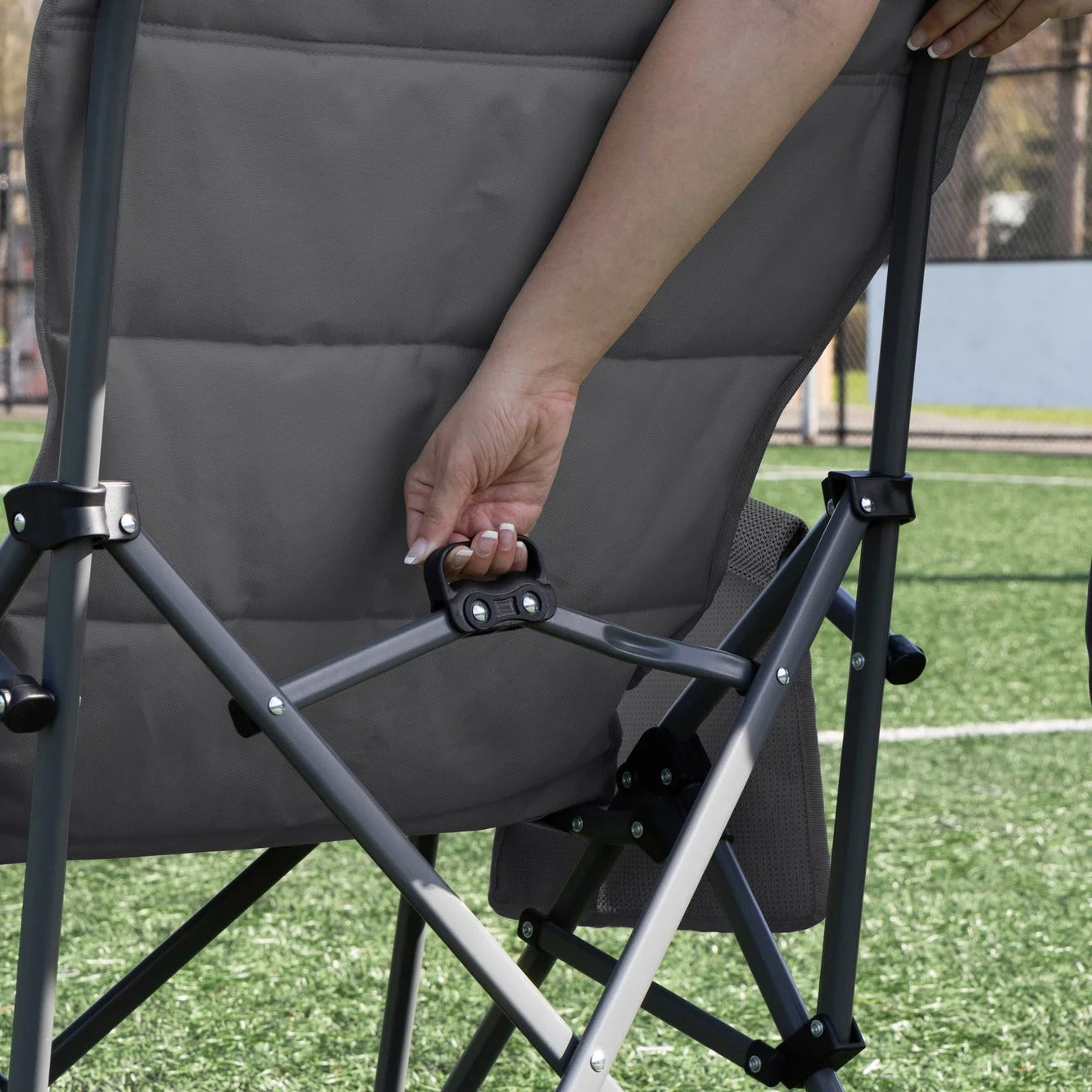 Cascade Mountain Tech Folding Camping Chair – Portable Outdoor Chair