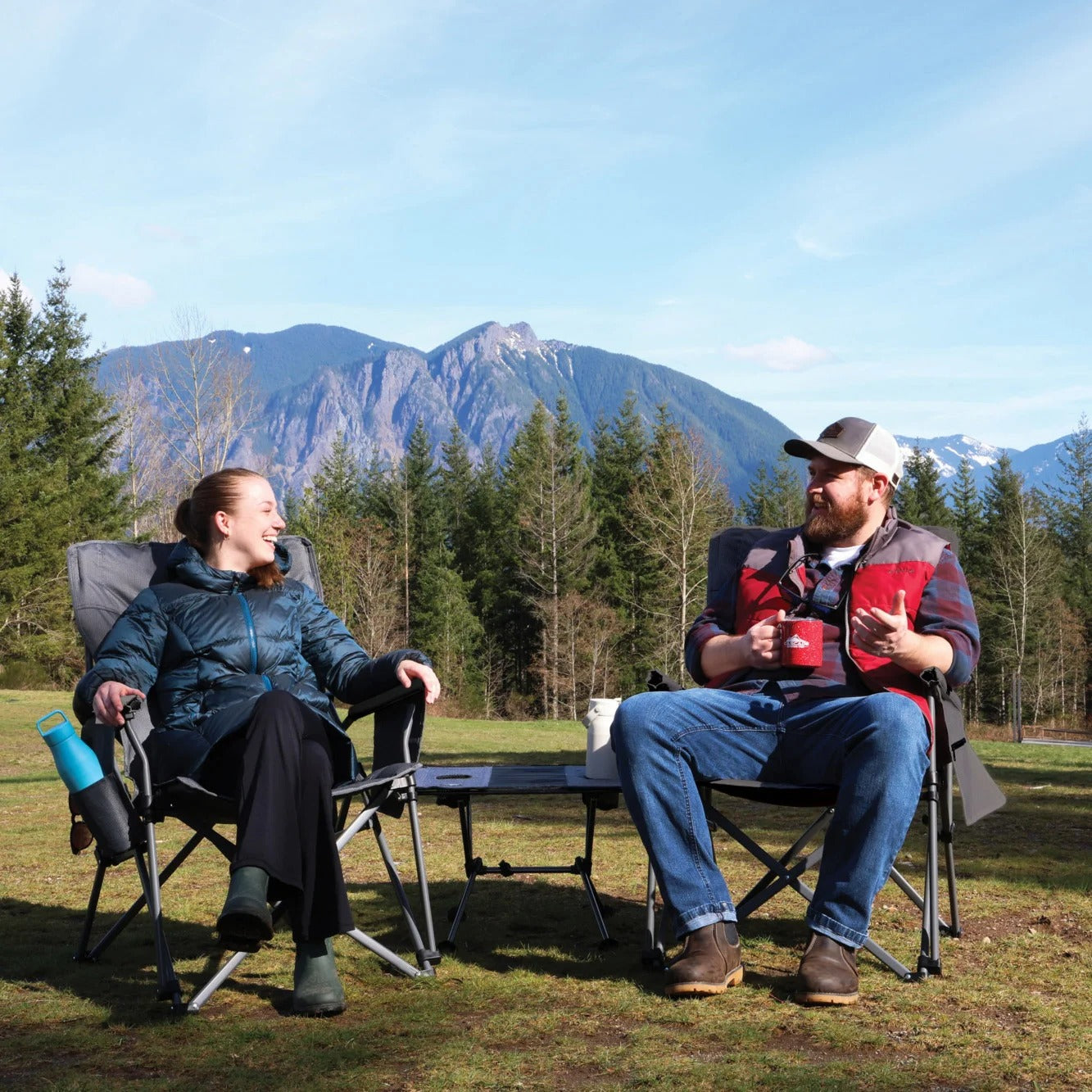 Cascade Mountain Tech Folding Camping Chair – Portable Outdoor Chair