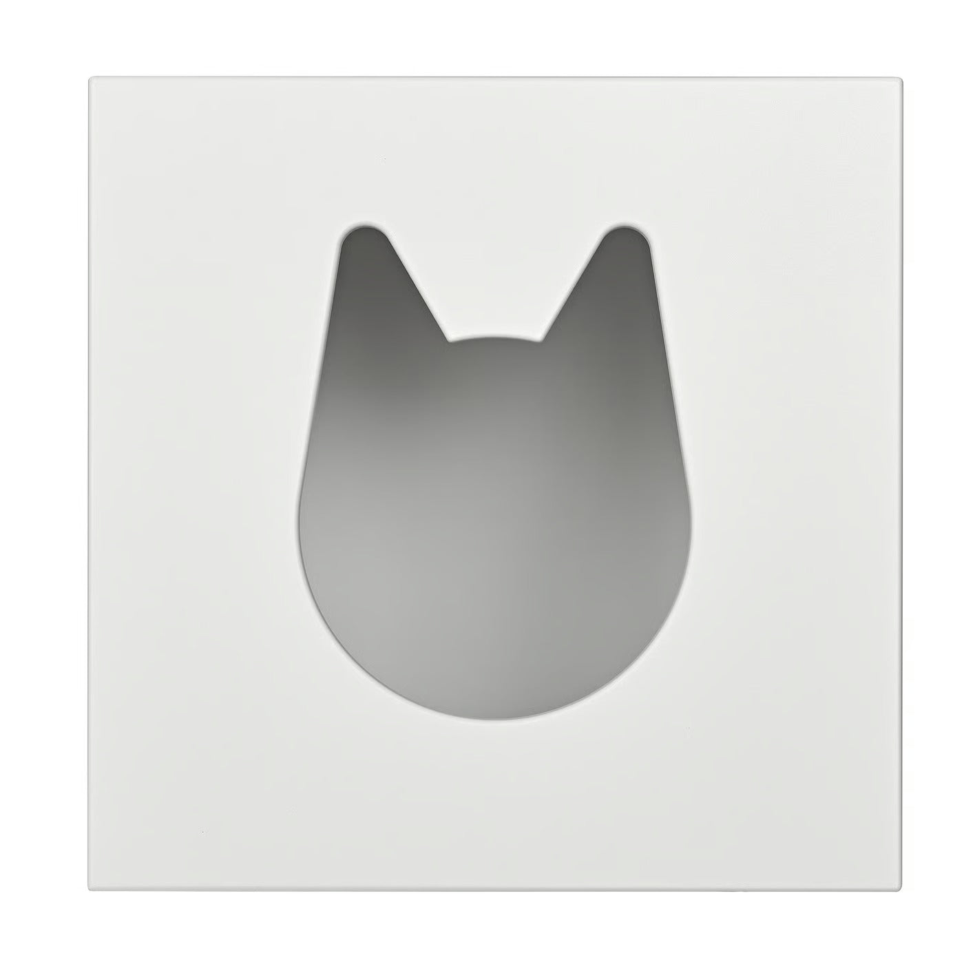 IKEA KALLAX Cat house, white, 33x33 cm (13x13 ")