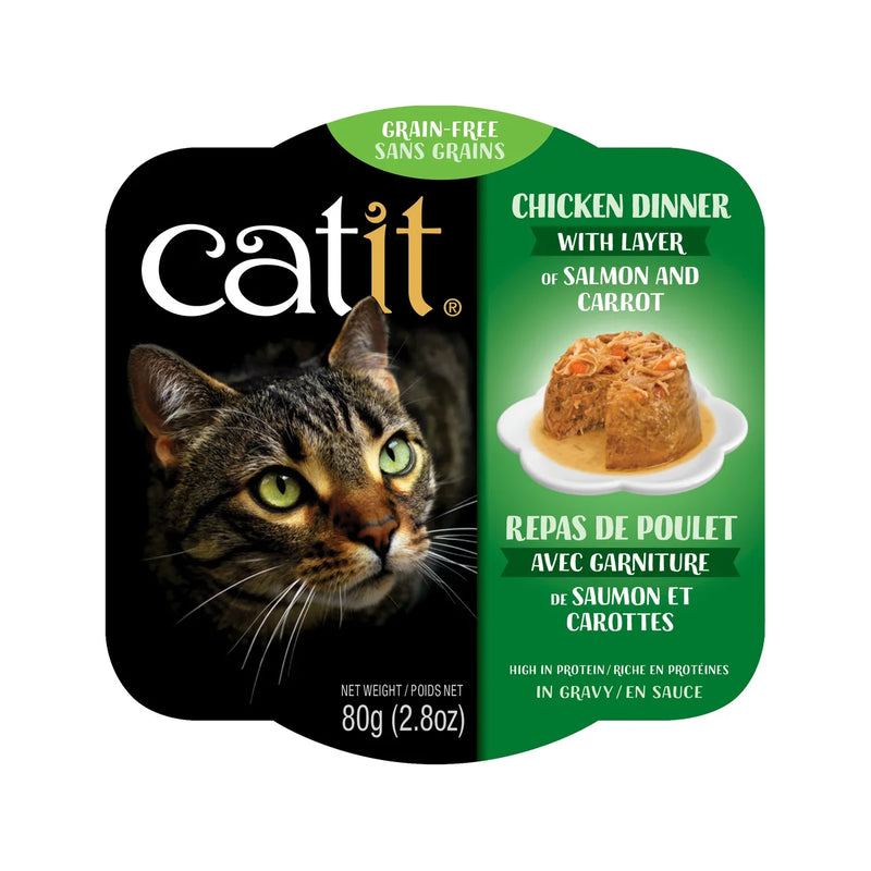 Catit Assorted Cat Food Dinners, 24 x 80 g (2.8 oz)