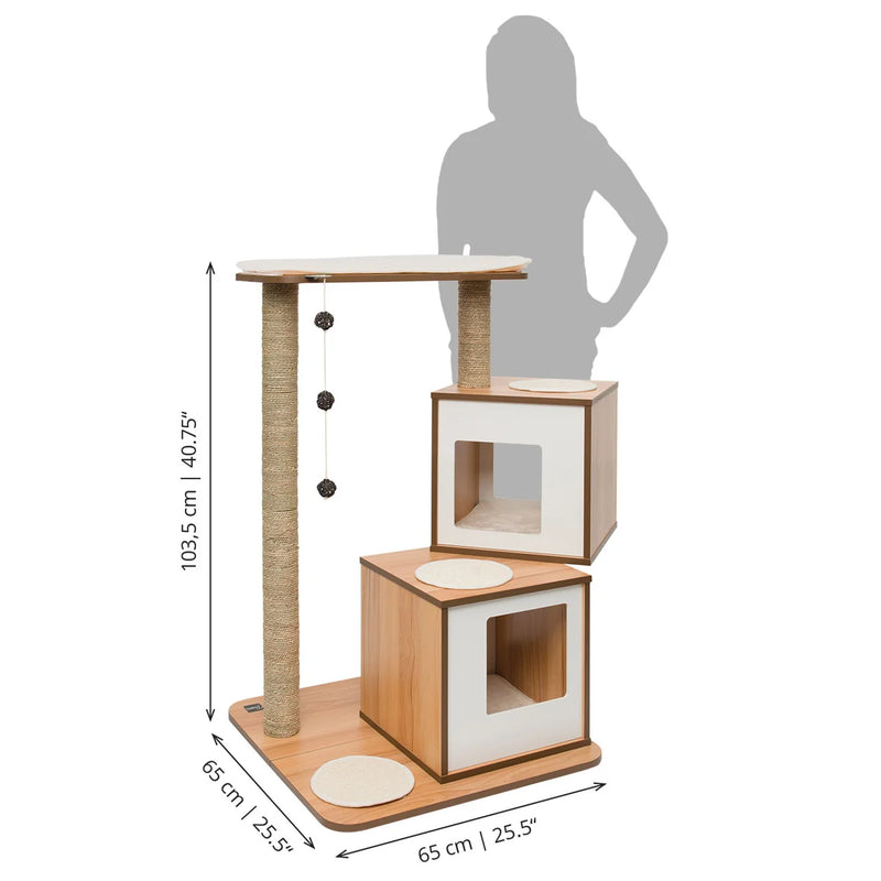 Catit Vesper Double Cat Tree Play Lounger