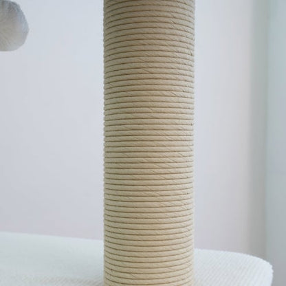 Catry Pasadena 54 inch Cat Tree, With 5 Levels and Condo, Beige