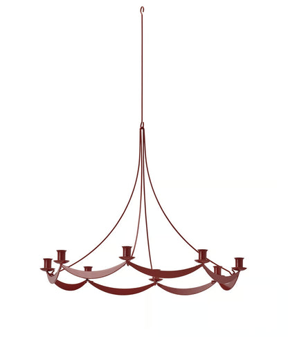 IKEA STRÅLA LED Star-Shaped Decorative Hanging Light, Battery Operated, Warm White, Silver, 27 cm