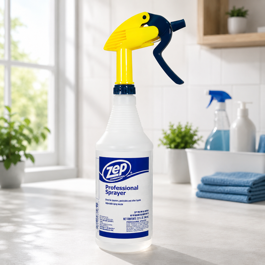 Professional 32 oz Refillable Trigger Spray Bottle with Adjustable Nozzle for Cleaning Solutions