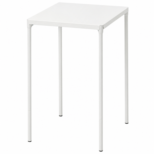 IKEA FEJAN Table, outdoor, white, 50x44 cm (19 5/8x17 3/8 ")
