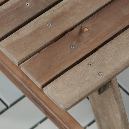 IKEA RESÖ Children's picnic table, light brown stained