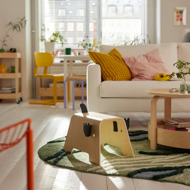 IKEA GREJSIMOJS Children's stool, moose shaped