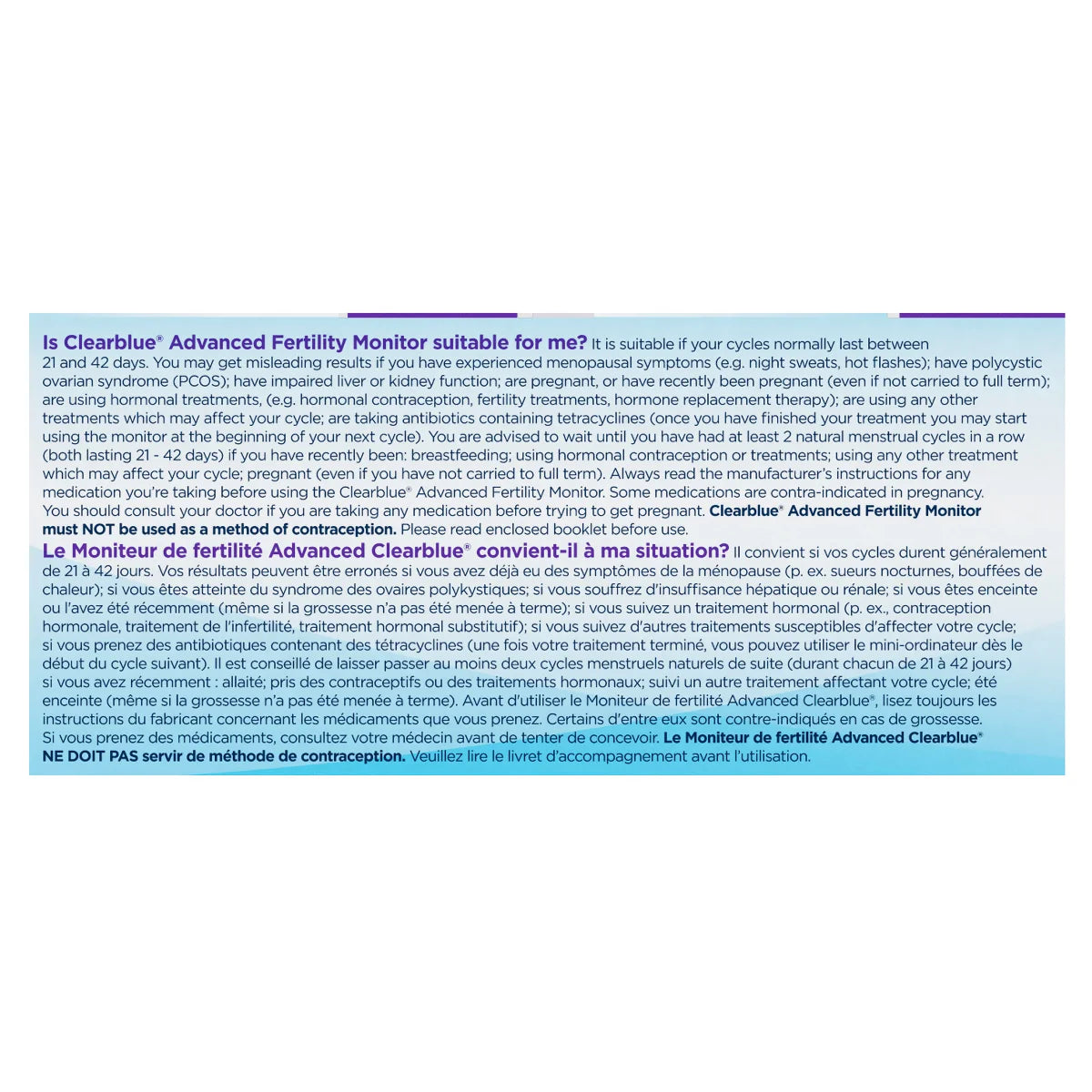 Clearblue Advanced Fertility Monitor