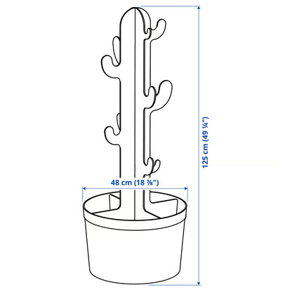 IKEA GREJSIMOJS Clothes stand, 125 cm (49 1/4 ")