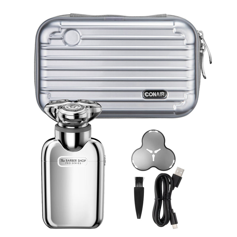 Conair The Barber Shop Pro Metal Series Rotary Triple Head Shaver