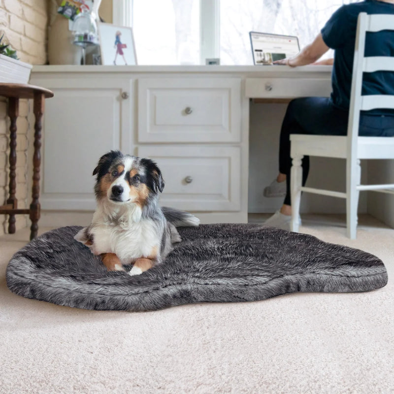 Couture Pet Bed with Faux Fur Top