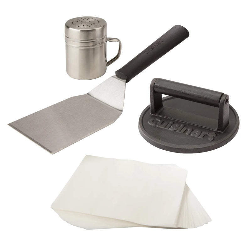 Cuisinart Cast Iron Smashed Burger Kit-1