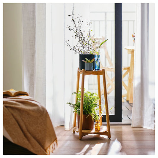 IKEA DAKSJUS Plant stand, bamboo, 60 cm (23 ½ ")