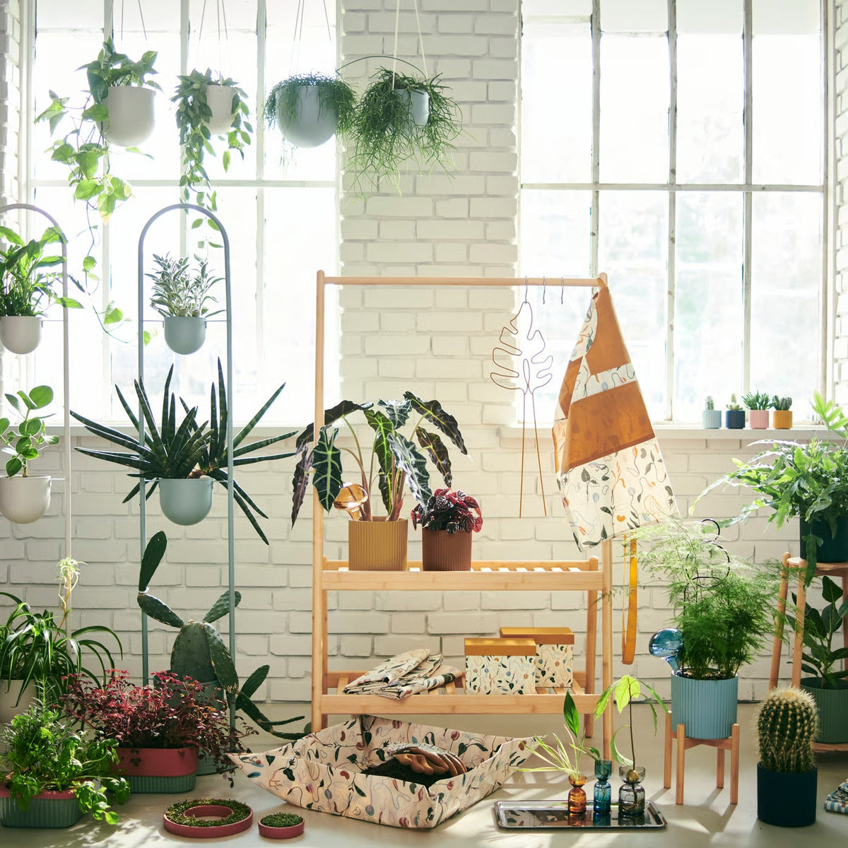 IKEA DAKSJUS Plant stand, bamboo, 21 cm (8 ¼ ")