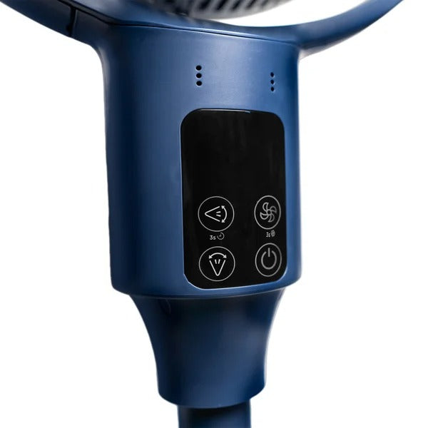 Danby Ultra Quiet 2-in-1 Oscillating Stand & Table Fan – 14.17" Convertible Cooling Fan