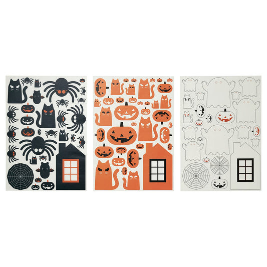 IKEA KUSTFYR Decoration stickers, set of 3, mixed patterns