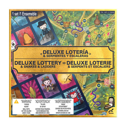 Deluxe Lottery & Snakes & Ladders Game
