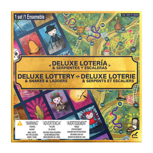 Deluxe Lottery & Snakes & Ladders Game
