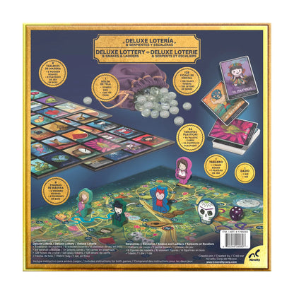 Deluxe Lottery & Snakes & Ladders Game