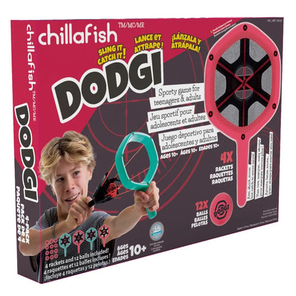 Dodgi Shoot & Catch Outdoor Game Set – 4 Player Foam Ball Action Pack