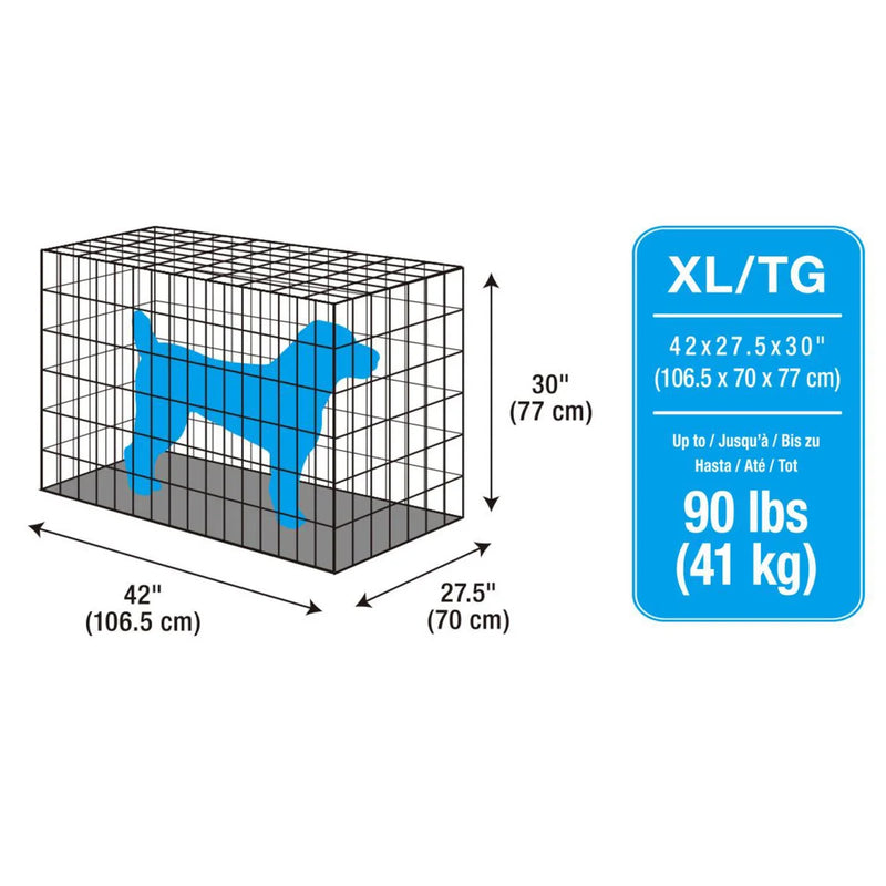 Dogit Double Door Wire Dog Crate