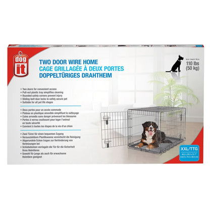 Dogit Double Door Wire Dog Crate