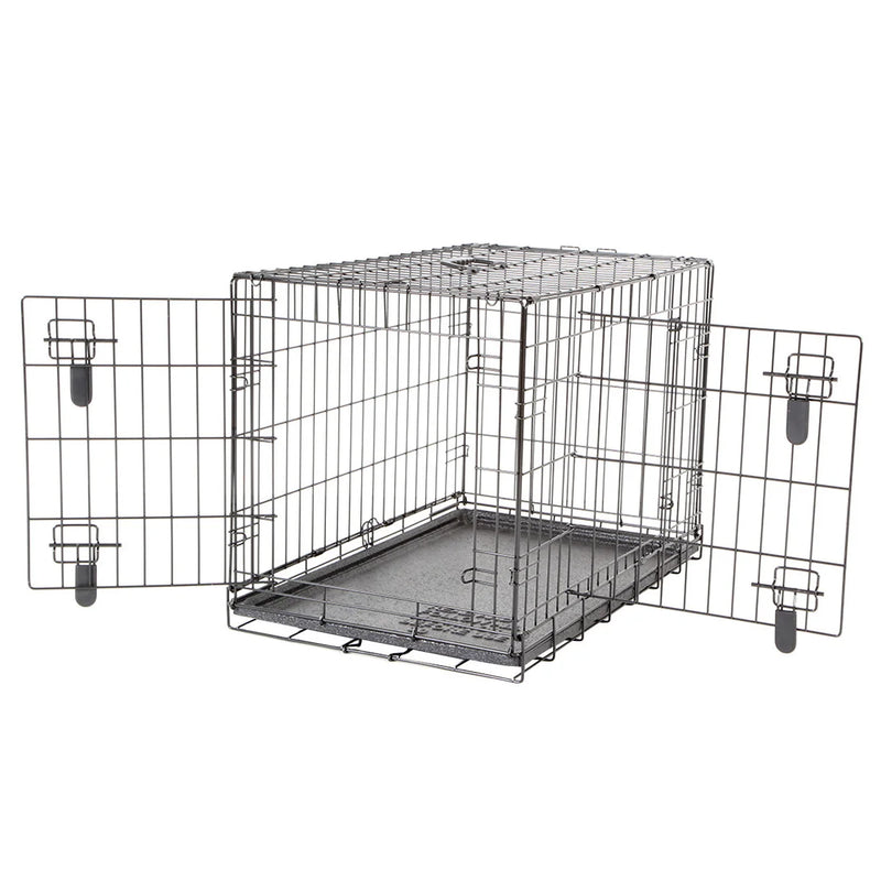 Cage grillagée à double porte pour chien Dogit 