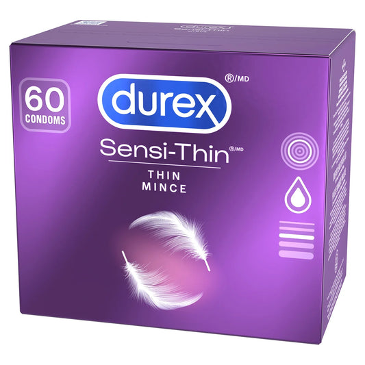 Durex Sensi-Thin Condoms 60-pack