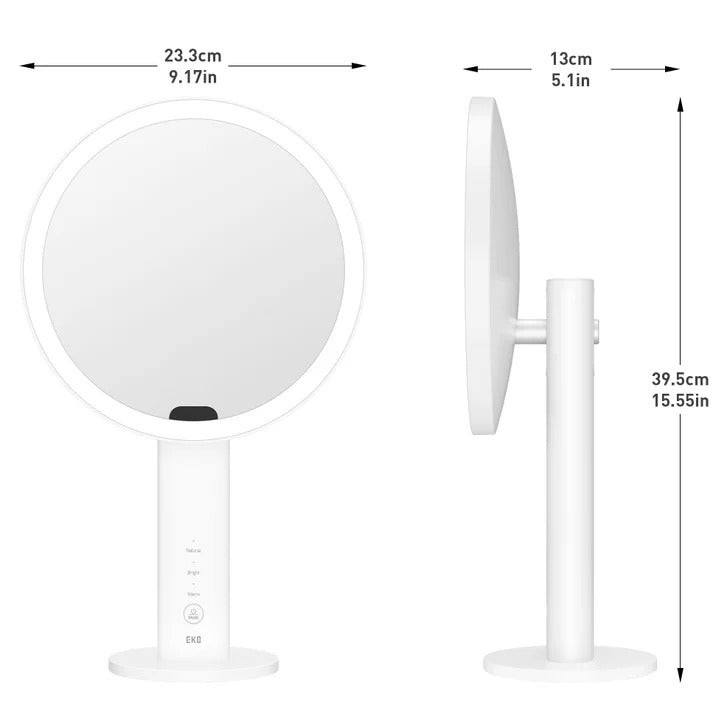 EKO Imira Ultra Clear Sensor Mirror | LED Lighted Touchless Makeup & Vanity Mirror