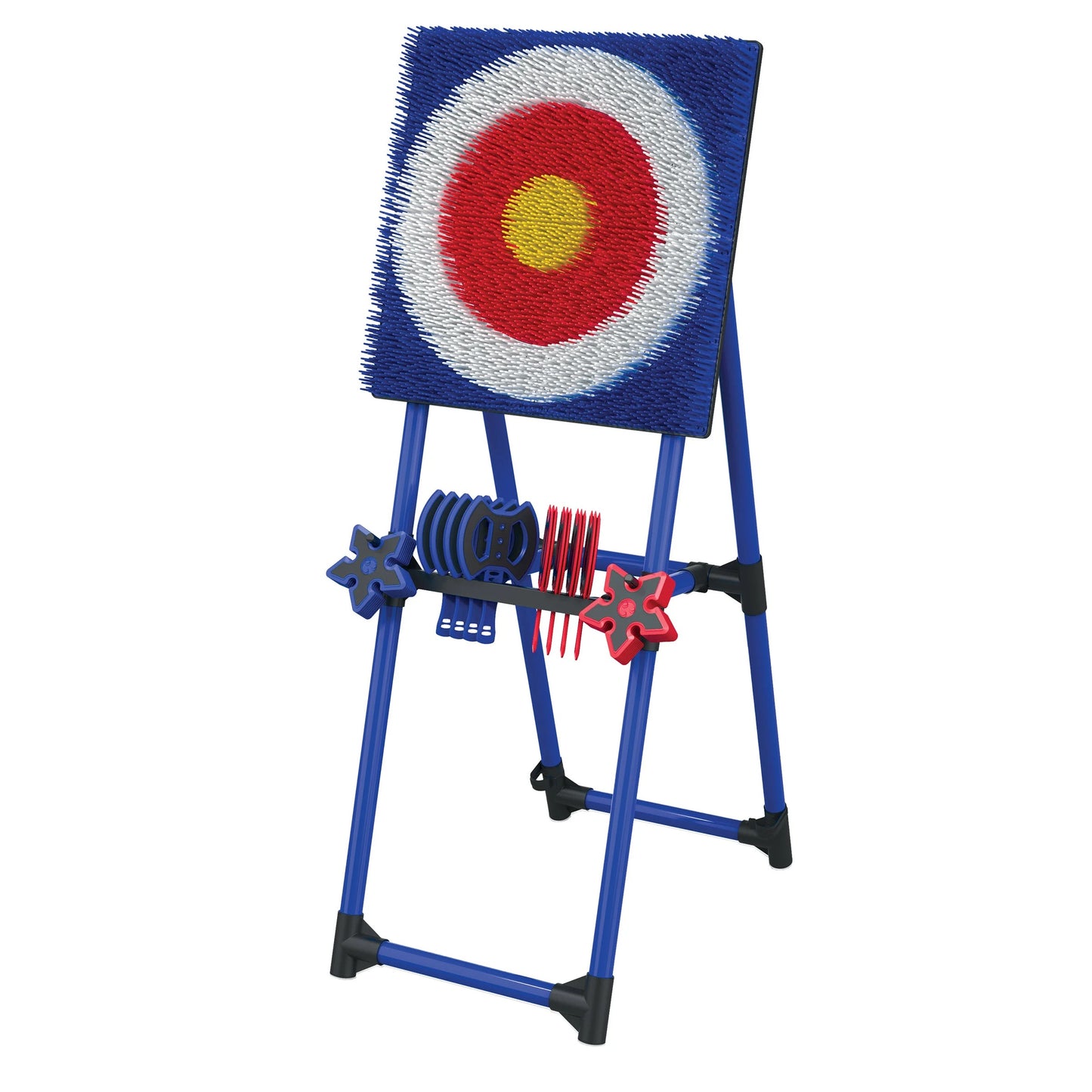 EastPoint Axe Throw Target Game with Throwing Stars – Backyard Outdoor Competition Set