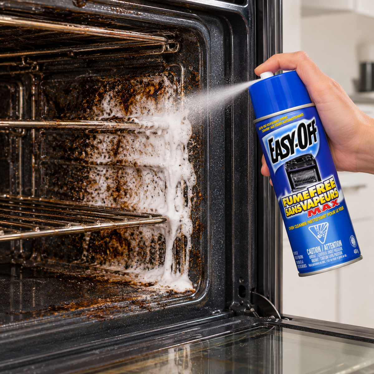 Easy-Off Fume Free Max Oven Cleaner Aerosol Spray, 400 g