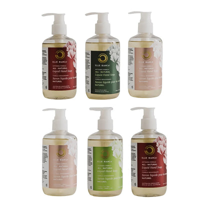 Ellie Bianca All-Natural Liquid Hand Soaps, 260 mL 6-pack