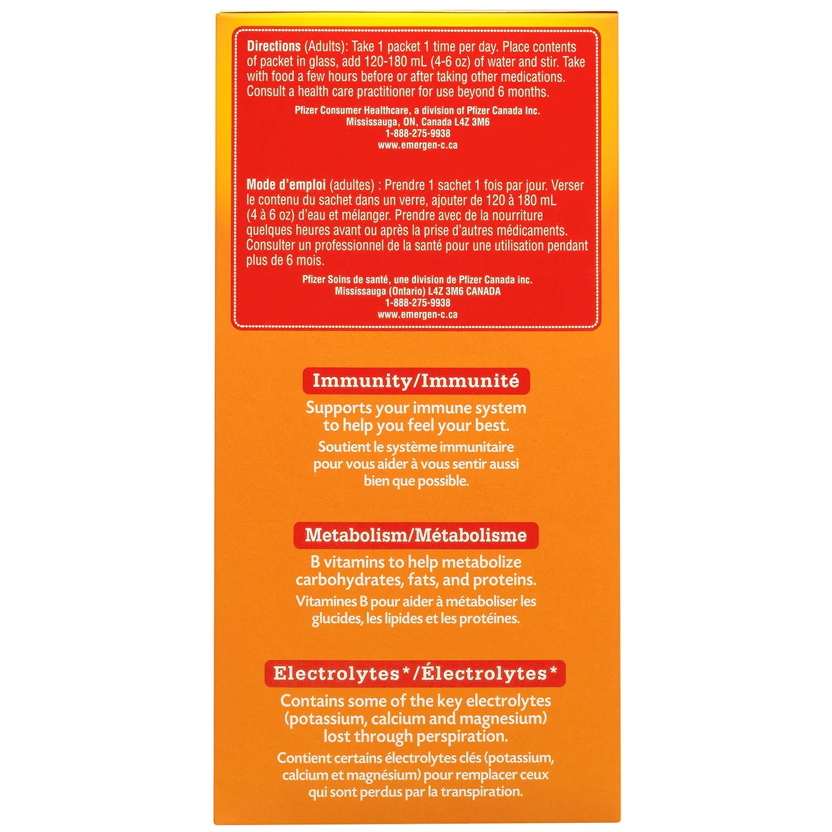 Emergen-C Super Orange, 1000mg Vitamin C