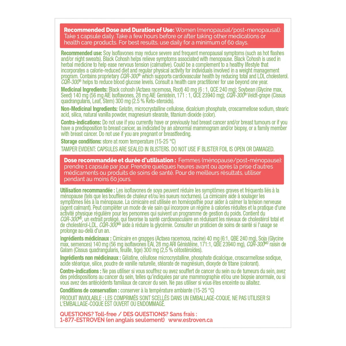 Estroven Weight Management, 2 x 30 Capsules