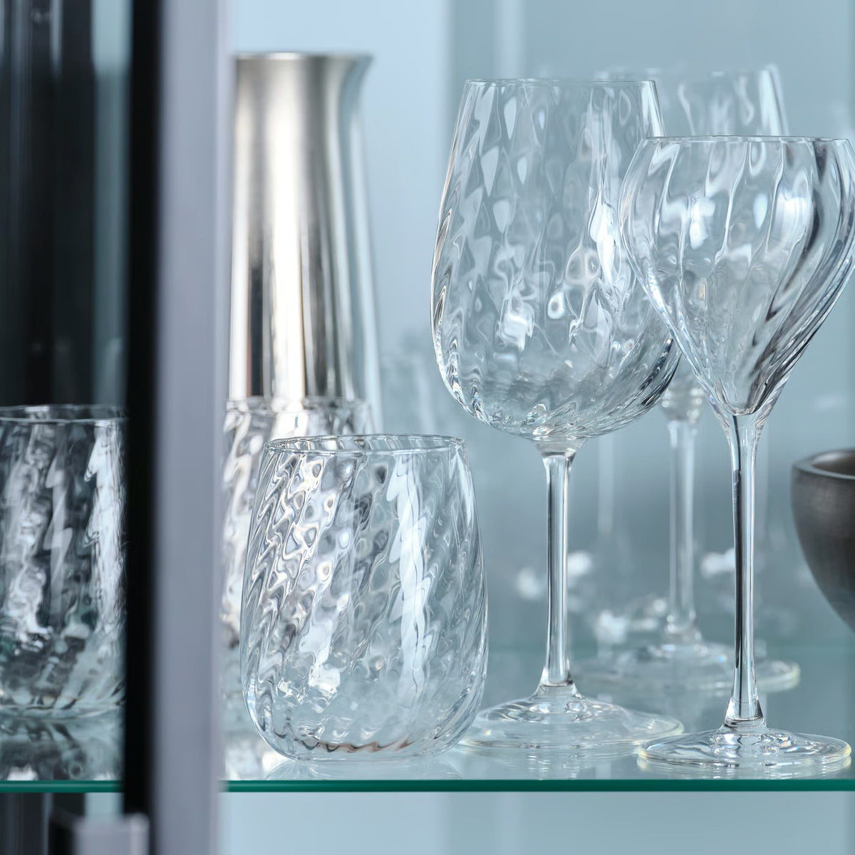 IKEA FJÄLLUGGLA Glass, clear glass, 37 cl (13 oz)