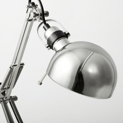 IKEA FORSÅ Adjustable Work Lamp – Nickel-Plated Steel Desk & Reading Lamp