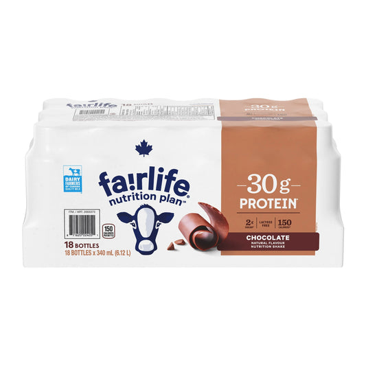 Fairlife Chocolate High Protein Shake – 18 x 340mL Bottles